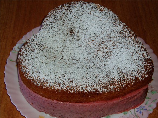 Crostata di fragole con panna