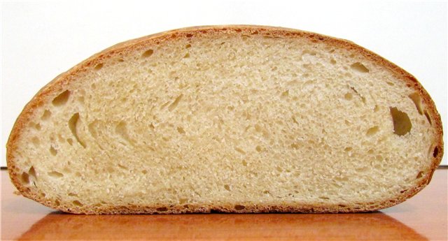 Pan de la ciudad según GOST (horno)