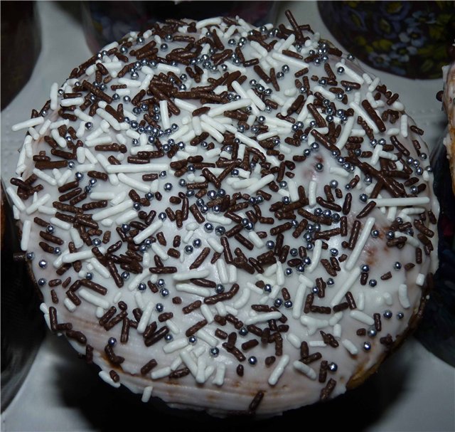 Kulich con Myasoedovskaya en el horno (clase magistral)