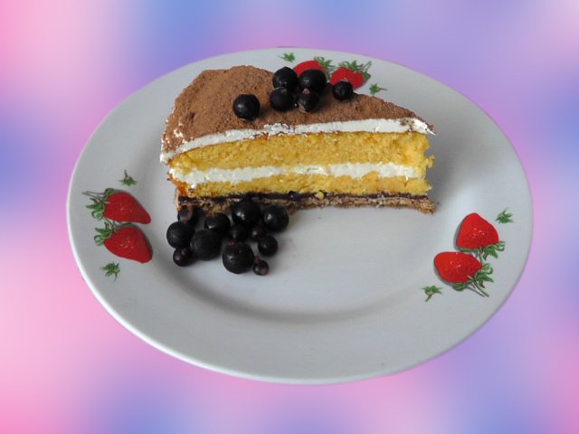 Torta chiffon al cioccolato (master class)