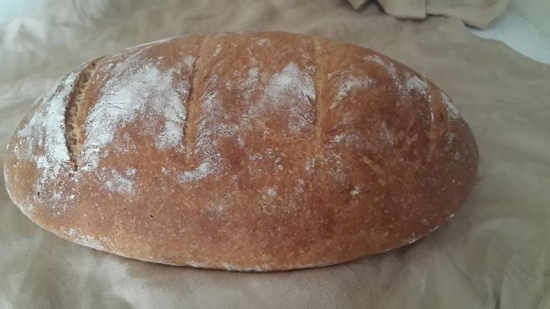 Pane di grano tenero con farina di amaranto