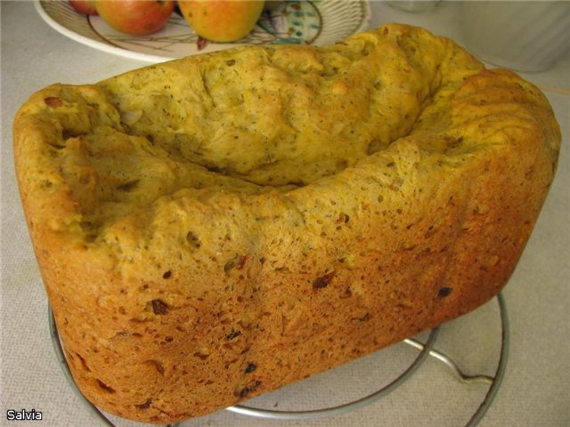 Pumpkin Herb Bread (Bread Maker)