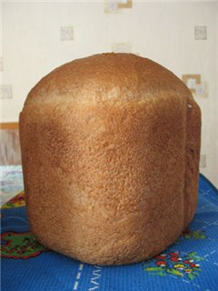 Panasonic SD-257. White bread with semolina