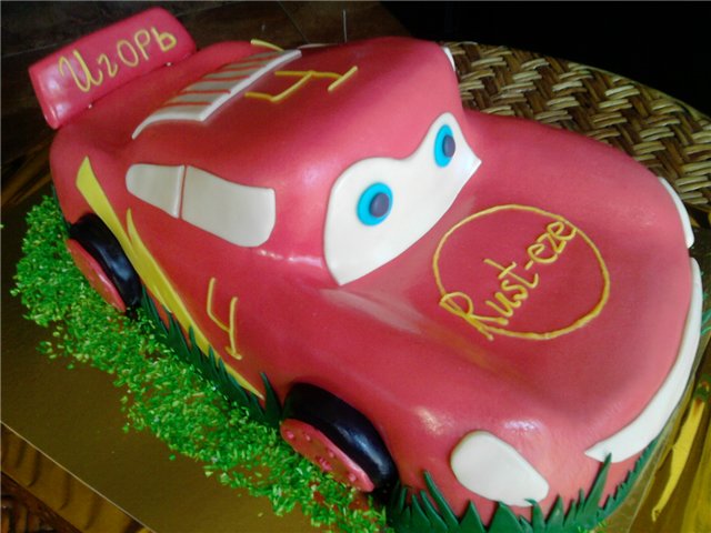 Torte basate sul cartone animato Cars