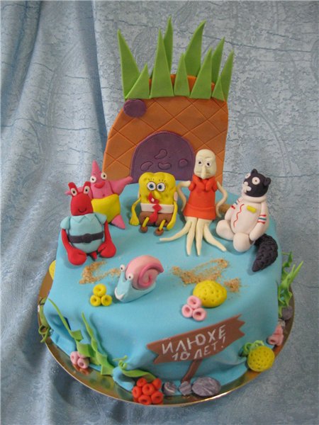 Spongebob Cake