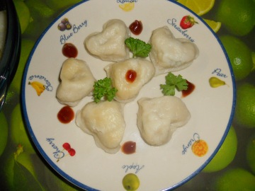 Dumplings en dumplingsvorm