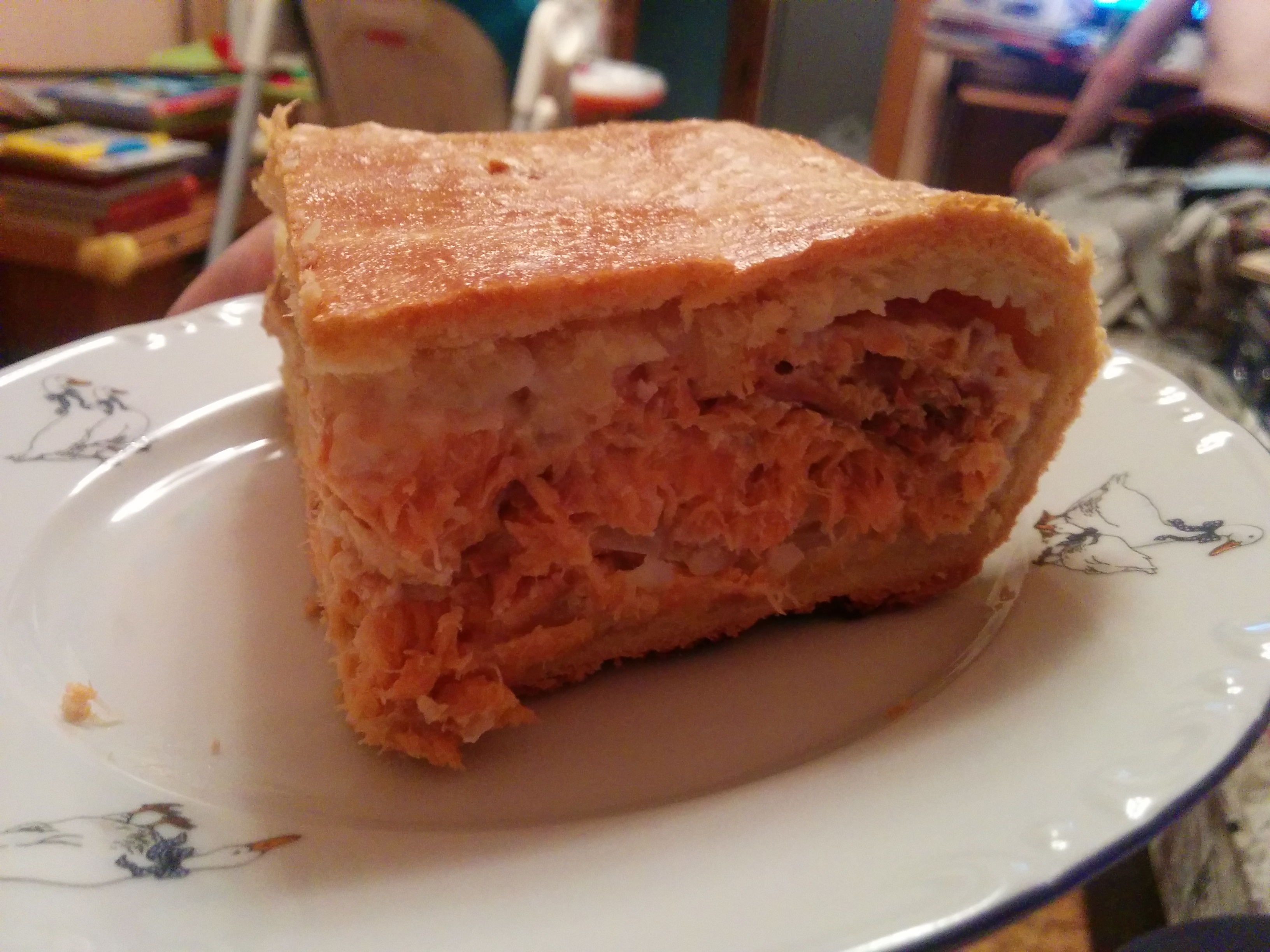 Salmon Pie Goldfish