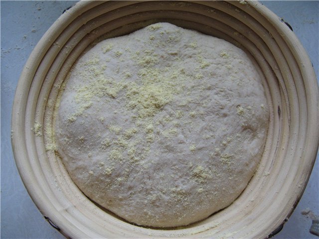 Sourdough wheat bread with spelled flour