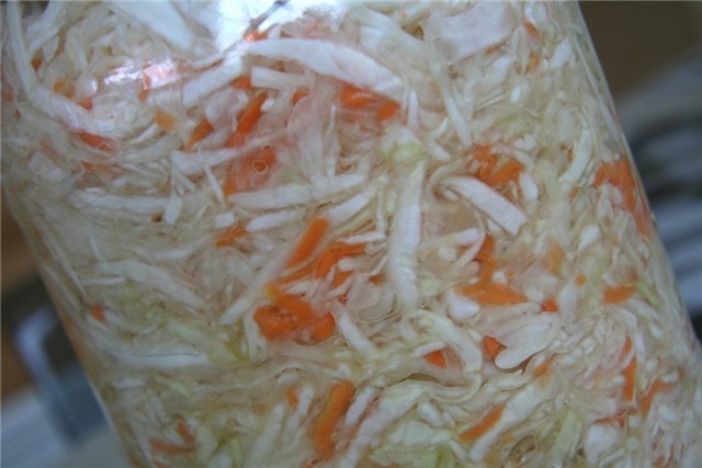 Sauerkraut từ mẹ của Chuchina