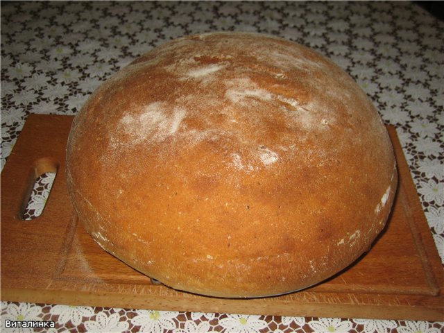 Potato bread with sour cream (oven)