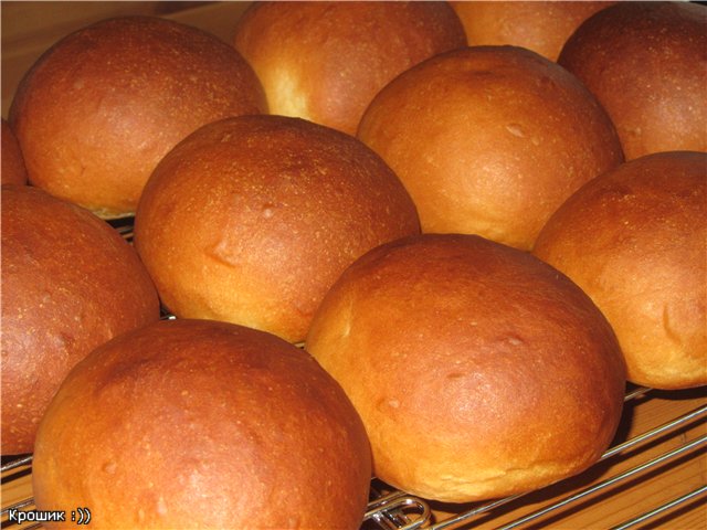 Oktyabrenok bun (وفقًا لـ GOST)