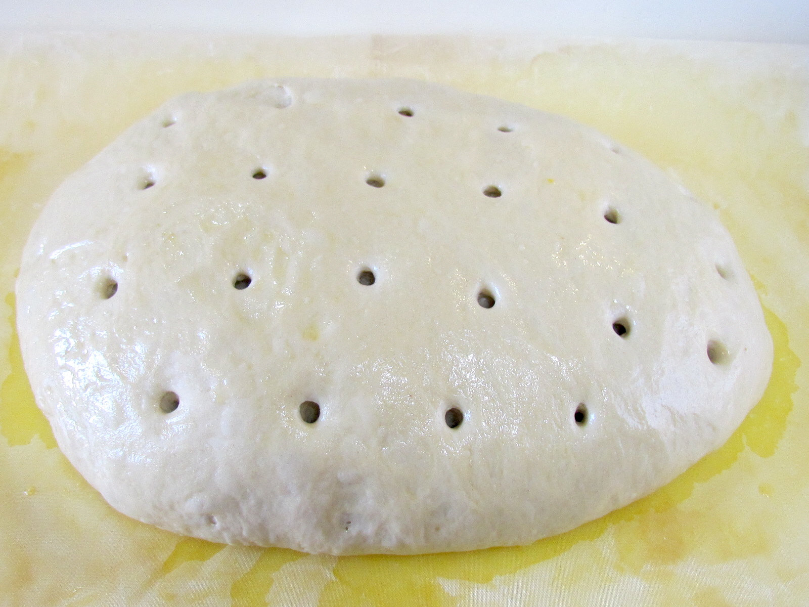 Pan de huevo en el horno