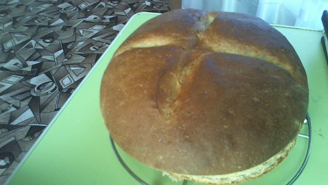 Pan de centeno con trigo y mostaza de Dijon