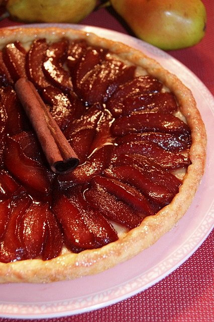 Crostata met abrikozen