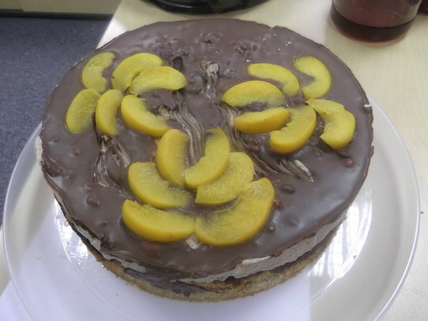 Pastel de olas del Danubio