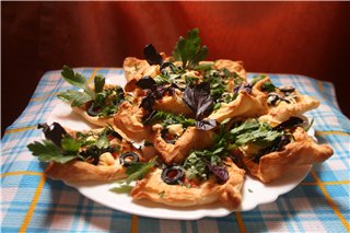 Mediterrán tartlets (Airfryer márka 35128)