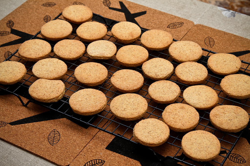 Galletas integrales de ron (Biscotti Integrali)