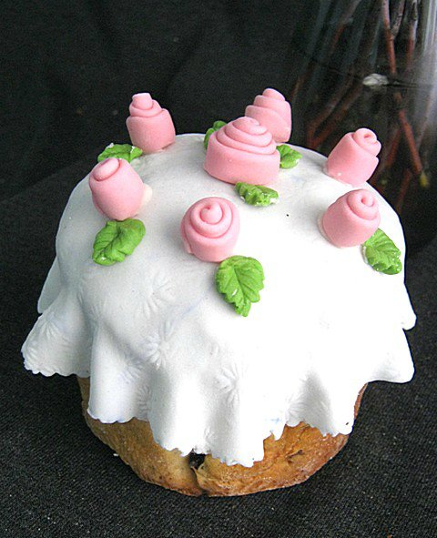 Examples of decorating Easter cakes and Easter