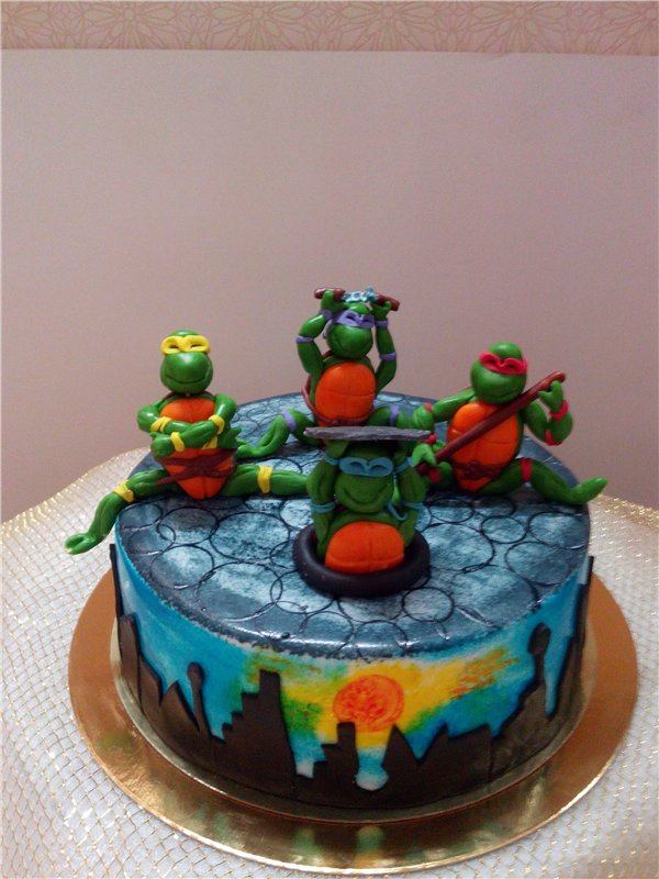 Teenage Mutant Ninja Turtles Cakes