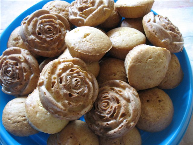 Muffins de crema agria Lazy