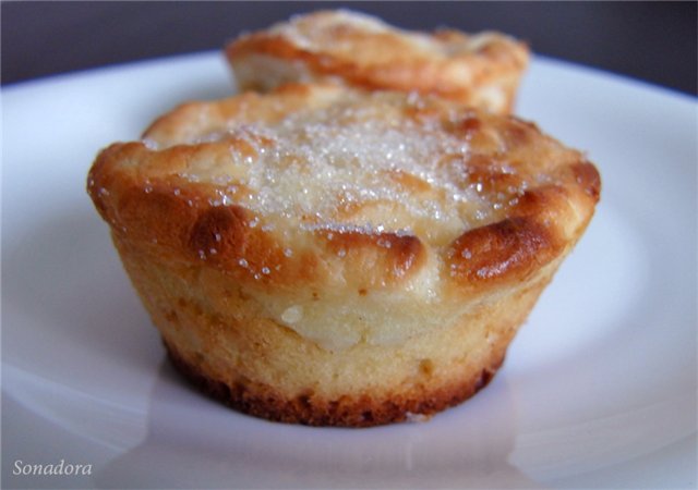 Muffins with cottage cheese