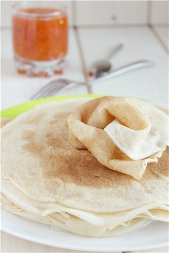 Frittelle magre con banana