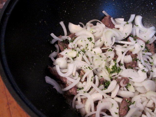 Narhangi - Guiso uzbeko de verduras con carne (clase magistral)