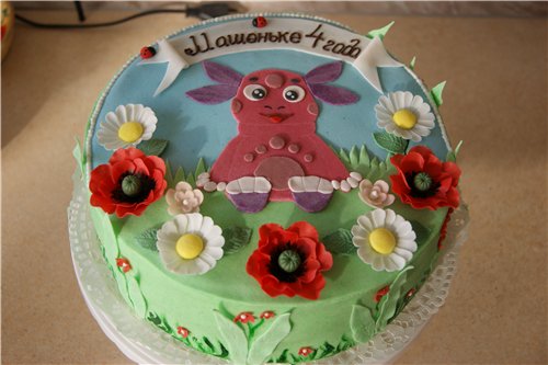 Torte basate sul cartone animato Luntik