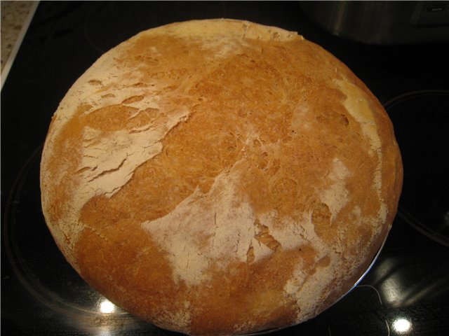 Bread Como (Pane di Como) in the oven (not to be confused with Pane di Come Antico)