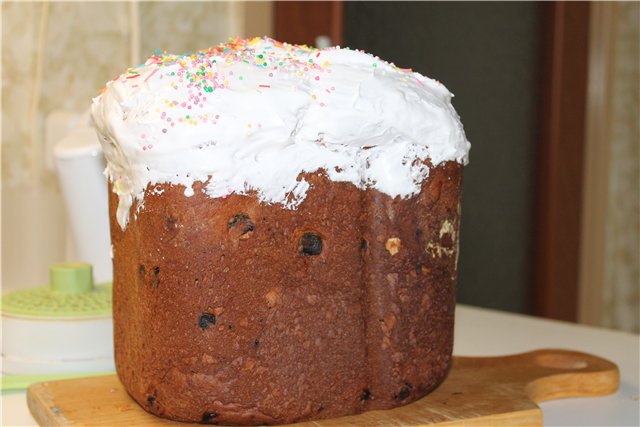 Torta Pokhlebkin e il suo adattamento a una macchina per il pane (master class)