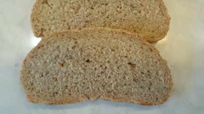 Czech bread Šumava with buttermilk in a bread machine