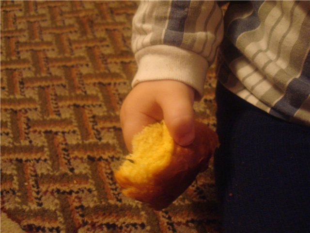 Bollos de cuajada de calabaza