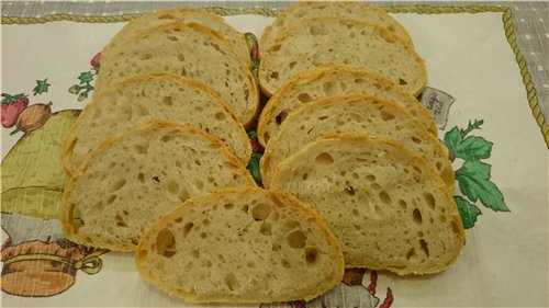 Pane artigianale senza impastare