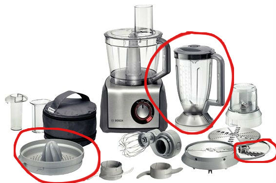 Food processor Bosch MCM6 (MultiTalent series)