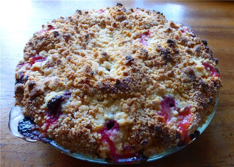 Plum Sprinkle Pie