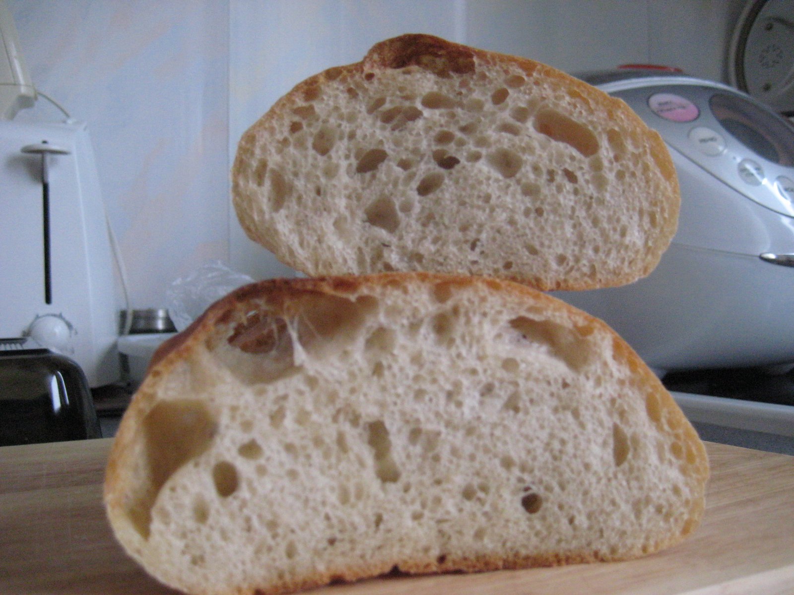 Ciabatta Peter Reinhart (duża) w piekarniku