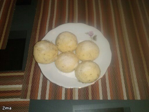 Galletas de bolas de nieve