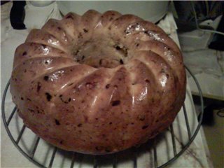 Muffin di ricotta con uvetta e gocce di cioccolato