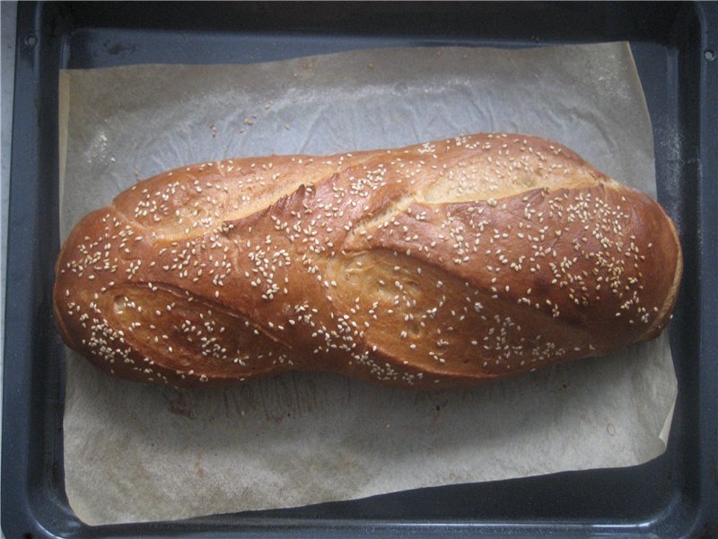 Pan de masa madre (en el horno)