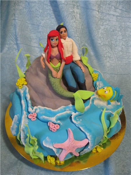 The Little Mermaid Cakes