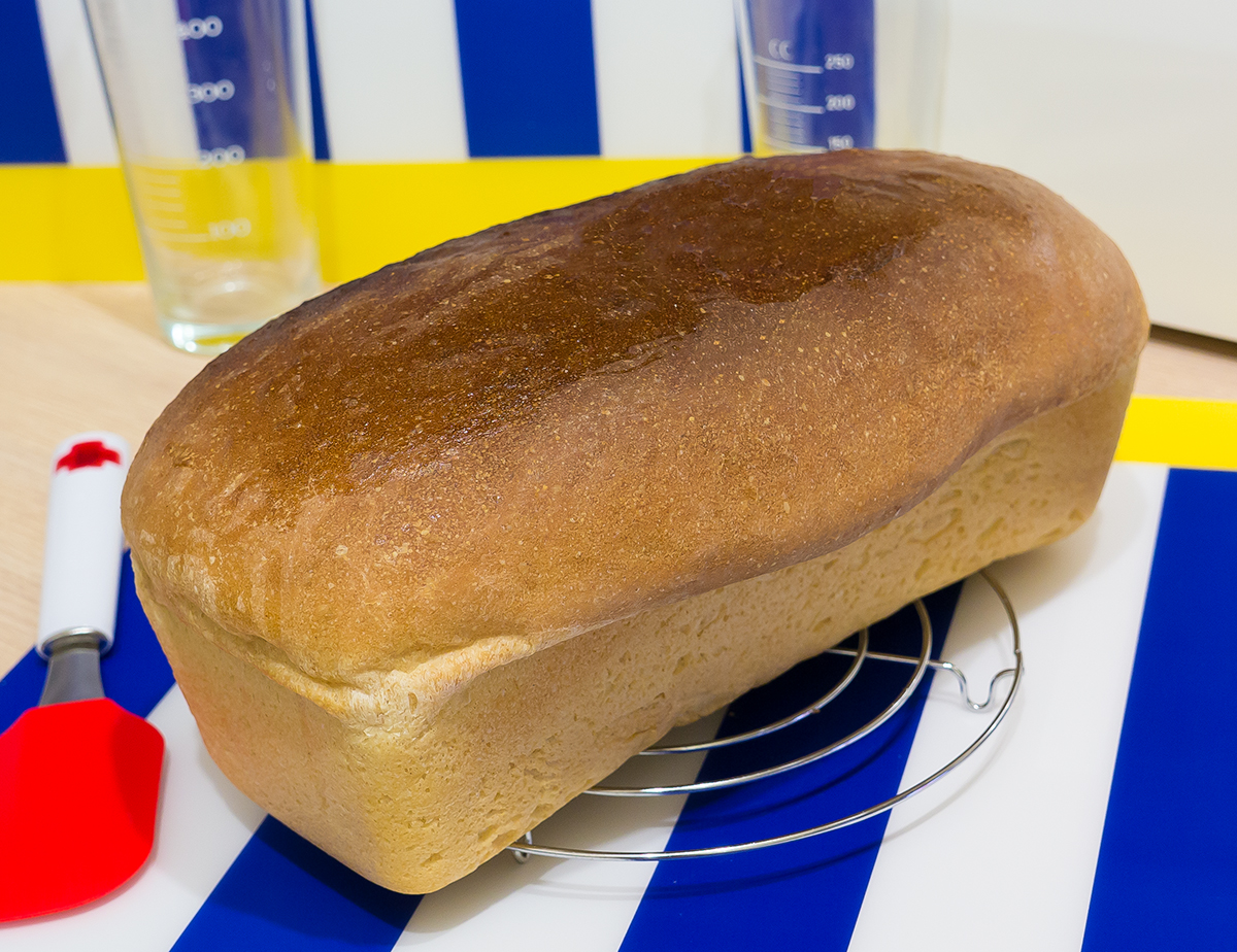 Pane di frumento con lievito naturale di segale