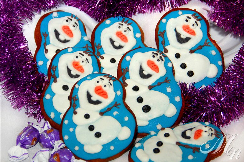 Decoramos galletas de jengibre, galletas