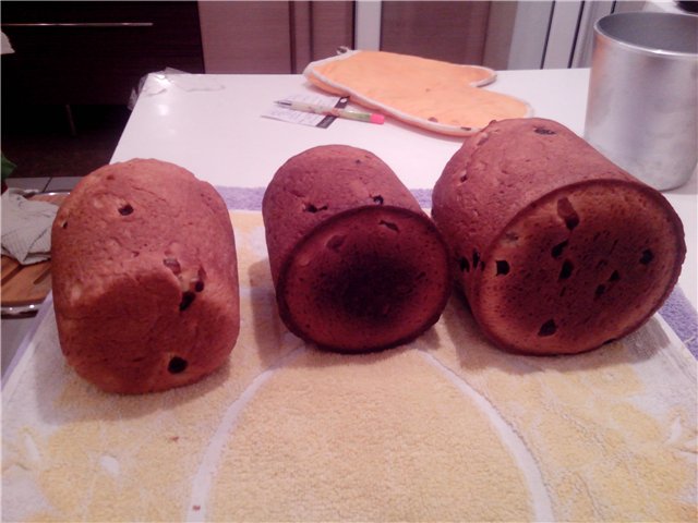 Kulich with Myasoedovskaya in the oven (master class)