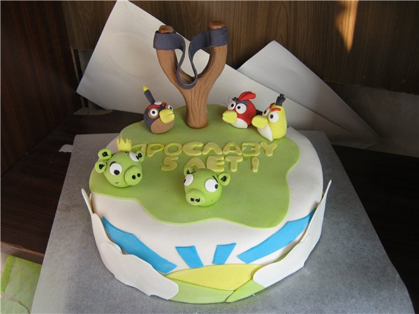 Angry Birds Cakes