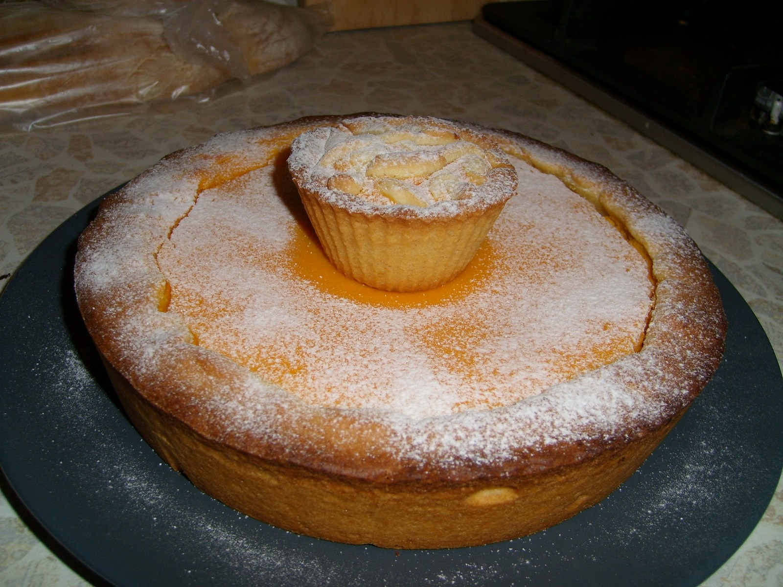 Torta di zucca e ricotta