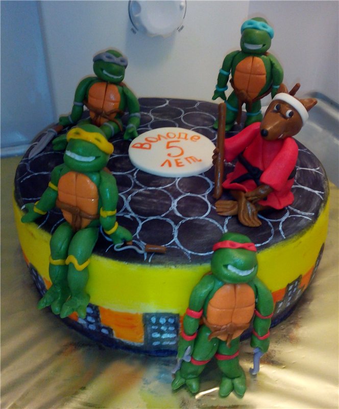 Teenage Mutant Ninja Turtles Cakes