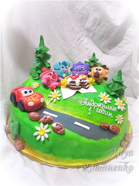 Torte basate sul cartone animato Cars