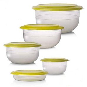 Platos de plástico Tupperware - opiniones