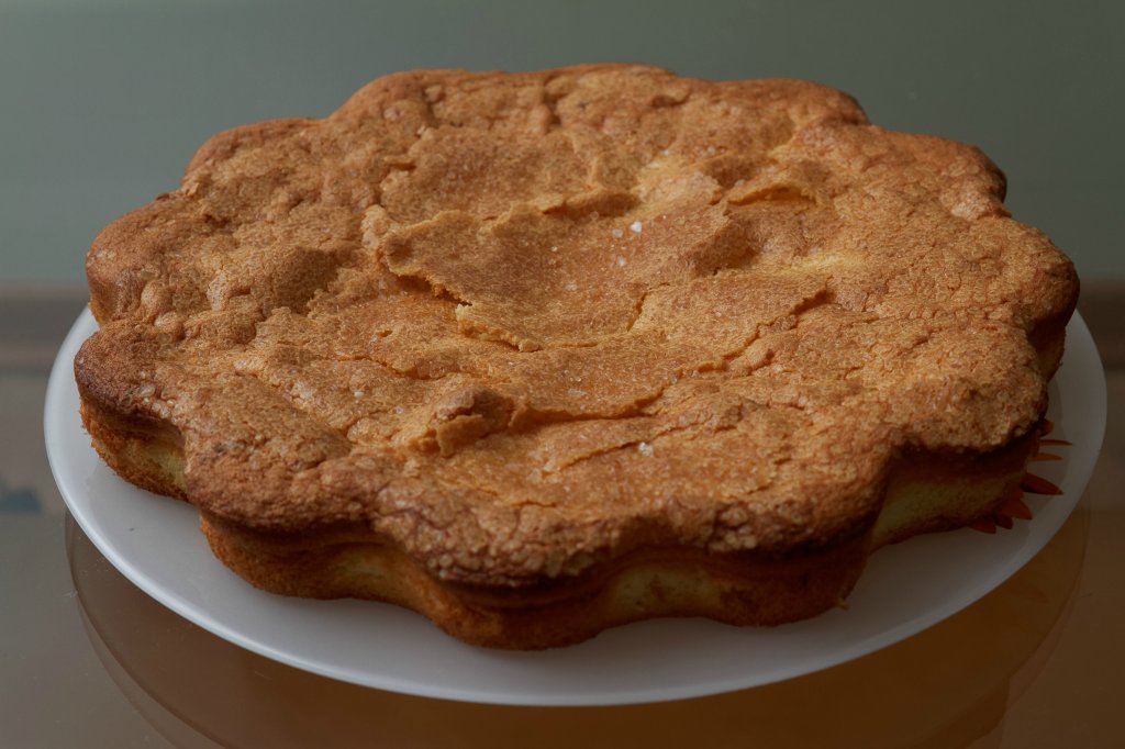 Pastel de limón con aceite de oliva