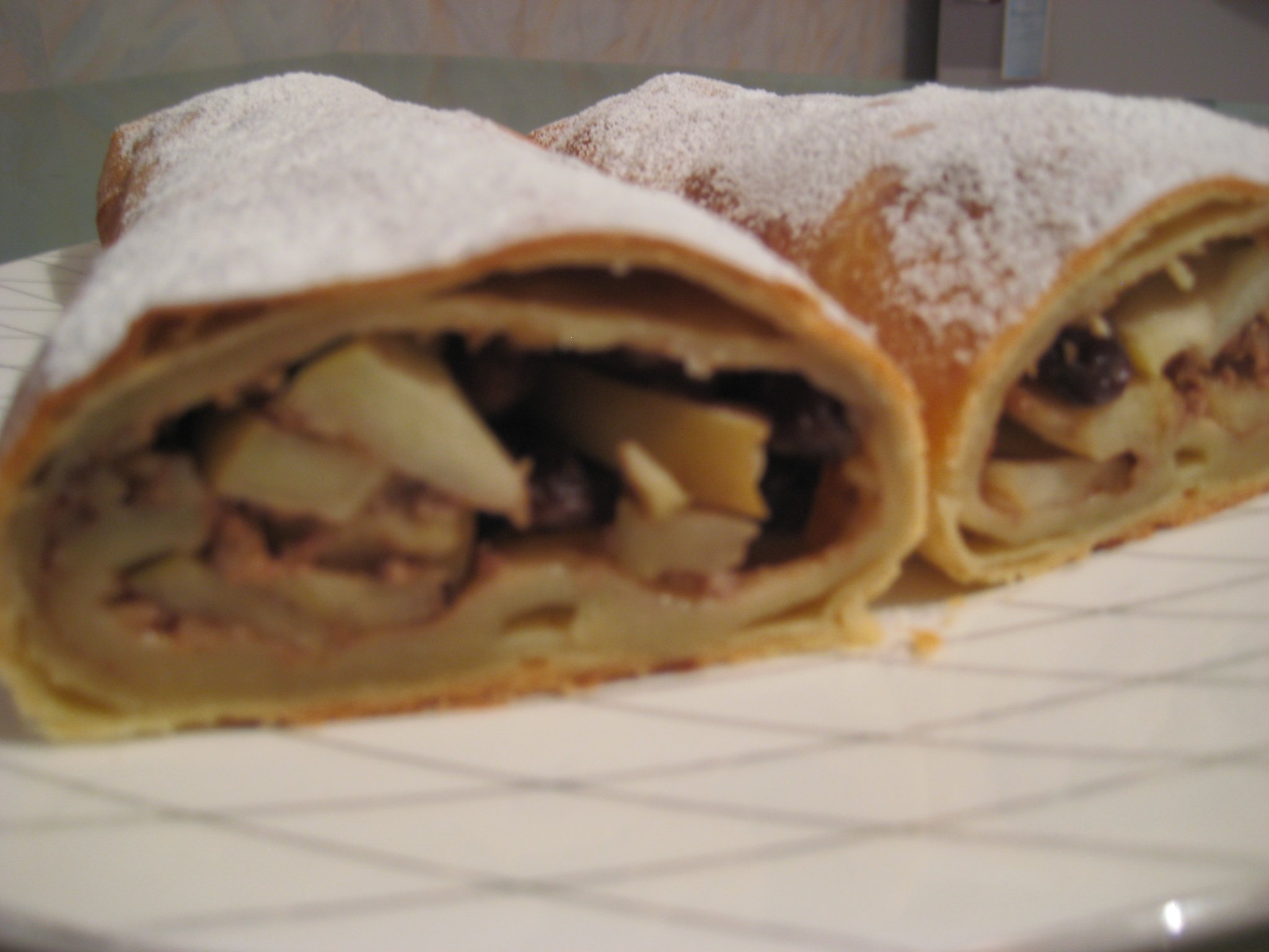 Strudel de pasta de mató (classe magistral)